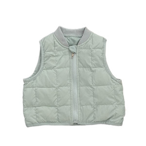 
Boys' winter Korean style casual thickened thermal vest for baby girl, fashionable and versatile cotton vest, baby outing cotton coat