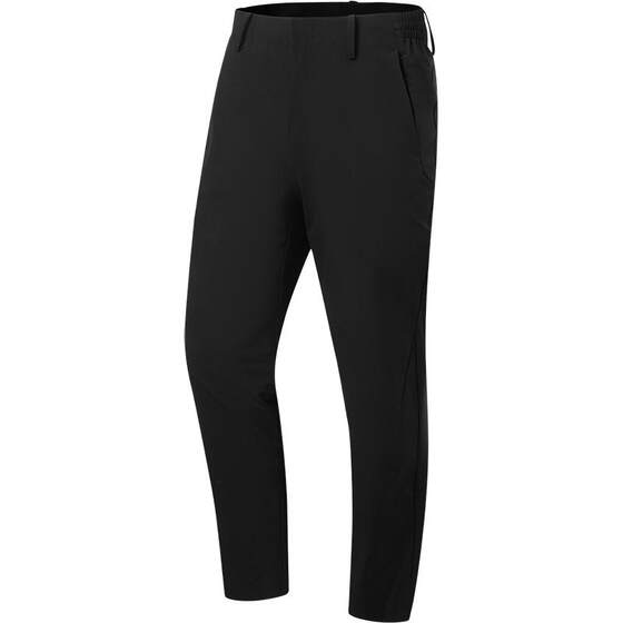 
Li Ning Honor Gold Label丨Sports trousers for men spring and summer new black straight woven commuting sweatpants