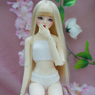 taobao agent Jixiang Pavilion BJD accessories baby with SD clothing three -point tube top underwear two -piece set of spot lace edges