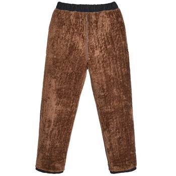 
Women's winter cotton pants for the elderly, thickened mom's pants, plus velvet