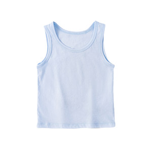 
[Antibacterial] Ingbebe boys and girls bottom vest suspender baby cotton sleeveless T-shirt baby summer top