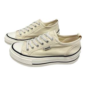 
Thin casual canvas shoes for women in 2025 summer new Korean version thick sole breathable casual versatile board shoes