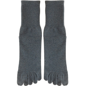 
Mid-calf socks men's toe socks autumn and winter thick cotton sweat-absorbent and deodorant 7a antibacterial cotton warm socks with split toes