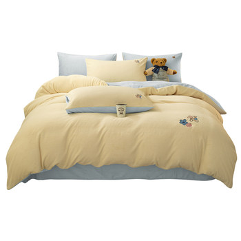 TeenieWeenie bear milk velvet four-piece set