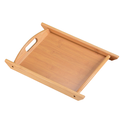 Bamboo Ear Tray Barbecue Skewers Tray Hot Pot Barbecue Tray Invincible Wine Dish Hotel Restaurant Rectangular Tray