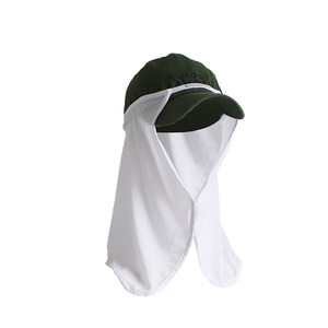 
Golf accessories outdoor sun protection artifact neck protection baseball cap large brim hat sunshade curtain can be detached and breathable to block the whole face