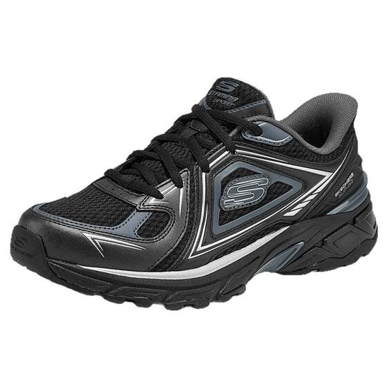 
Skechers Silver Wings Flash Shoes Dad Shoes Summer Popular Fashion Men's Shoes Slip-On Soft Sole Casual Sports Shoes