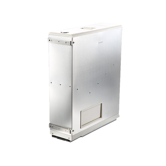 Shallow Living Cabinet with Embedded Rice Box | 304 Stainless Steel ...