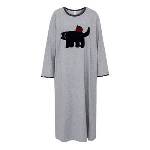 
[Anchor Recommendation] Ms. Xuan Liang’s nightgown has a lazy style and can be worn outside as home clothes.