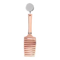 Spare rib comb for women with fluffy hair roots, high skull artifact, long straight hair curling comb, large curved airbag massage