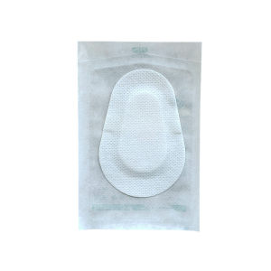 Adult eye sticker breathable closed eye laser surgery shading wound covering single eye mask to relieve eye fatigue
