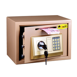 Coin-operated Safe 25/30cm Hotel Front Desk Office Cashier Household Fingerprint Safe For Depositing Money
