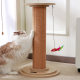 cat climbing frame ໄມ້ແຂງ sisal cat ຮັງປະສົມປະສານ sky pillar ບໍ່ຫຼົ່ນລົງ crumbs ກະດານ scratching ຂະຫນາດນ້ອຍ pillar jumping platform shelf cat