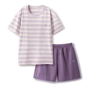 
Jiaonei Mianmian 305Home women's home wear cotton yarn short-sleeved long-sleeved summer new style can be worn outside pajamas for women
