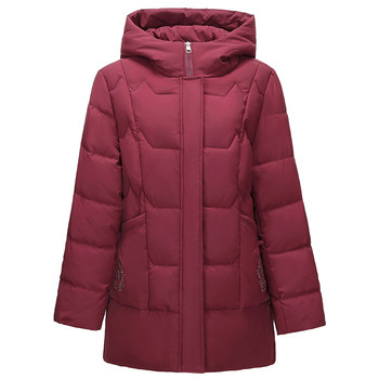 
Fat Mom's Large Size Down Warm and Windproof Jacket