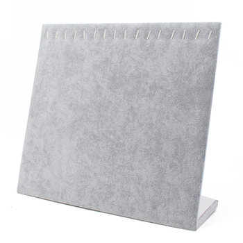 
Fleece earrings necklace storage display board