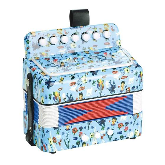 
French vilac children's accordion music enlightenment mini musical instrument introduction toys boys and girls gifts 3 years old +