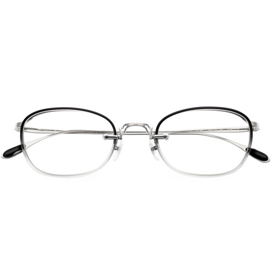 
CF Japanese handmade glasses frame for men and women with short-sighted small faces, transparent full frame tortoiseshell color pure titanium ultra-light glasses frame 629