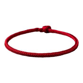 Hand-woven red hand rope for the year of zodiac red rope for peace