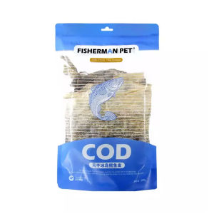 
Fisherman Ranch Pet Dog Snacks Freeze-dried Snacks Cod Skin Salmon Green Mouth Swallows Cats and Dogs Common