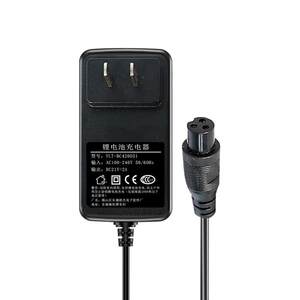 Arlang electric balance car charger three-hole head universal 36V round head collar Orzola accessories young children's car