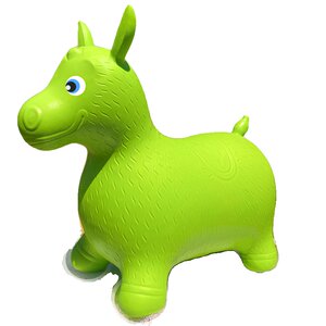 
Children's jumping horse inflatable horse infant baby toy adults can sit on rubber balance horse deer mount to prevent falling