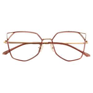 Cat Ear Glasses Frame Box Vedication Ultra -Light Korean Tide Irregular Popular Frame Frame Frames Female Retro Glasses Round Face