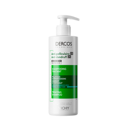 Vichy Green Label Shampoo 390ml Anti-dandruff Oil Control Fluffy Refreshing Scalp