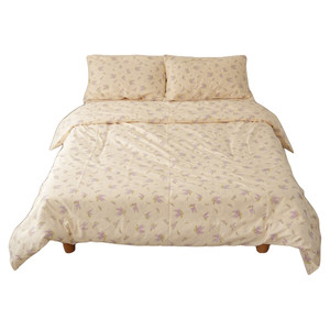 
[Clearout Style] Bedsheet 100 pure cotton quilt ins style 1.5m1.8 cotton quilt cover student dormitory 3-piece set