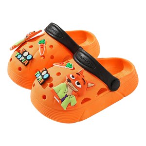 
Zootopia Nickelodeon children's hole shoes summer soft-soled non-slip toe cartoon sandals for boys and girls