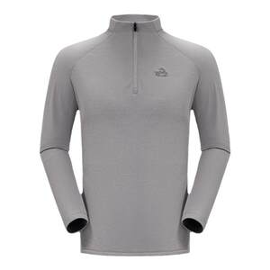 
Pelliot outdoor long-sleeved T-shirt men's new antibacterial, high-elastic, warm and skin-friendly sports top for hiking and mountaineering