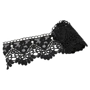 
White water-soluble hollow wide lace edge lace neckline clothes skirt hem decorative accessories extended fabric accessories