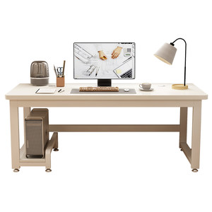 Solid wood computer table desktop home desk study table bedroom table rectangular workbench office desk writing table
