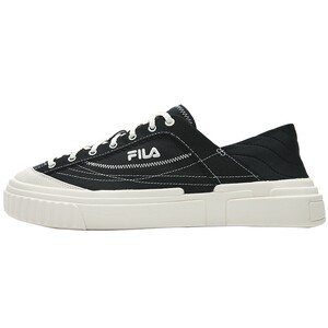 
Terraced canvas shoes FILA LOOP 1S men's and women's thin-soled shoes breathable mesh casual white shoes