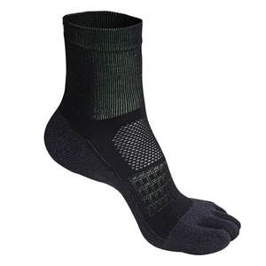Decathlon running socks men and women in autumn, sweat, sweat absorption running five -toed socks, fitness marathon sports socks ova1
