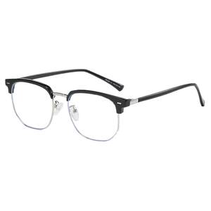 
Sven and scum myopia glasses men's half-frame science and engineering big face retro non-face eye frame lens frame women can match
