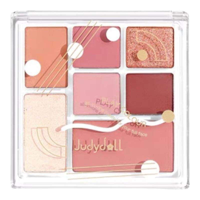 Judydoll Fun 7-Color Eyeshadow Palette - Orange Blossom