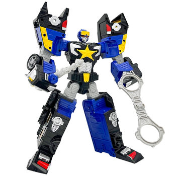 Kabao Car God Explosion-proof Master Deformation Special Police Car Toys