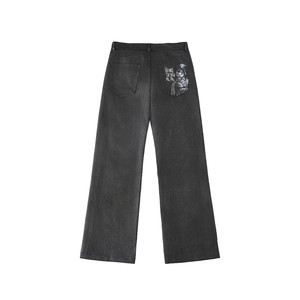 
[Official co-branded by Black Robe Pickets] WHOOSIS Soldier Boys Colored Leather Pants American Casual Men and Women Trend
