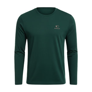 
booroola Pano 16.5micron machine washable merino wool long-sleeved men's T-shirt 180 outdoor hiking