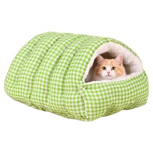 Cat nest is warm in winter, semi-enclosed, removable and washable for all seasons, cat nest, kennel, cat bed, cat house, kitten nest mat