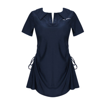 hua women's split skirt hot spring short sleeve skirt