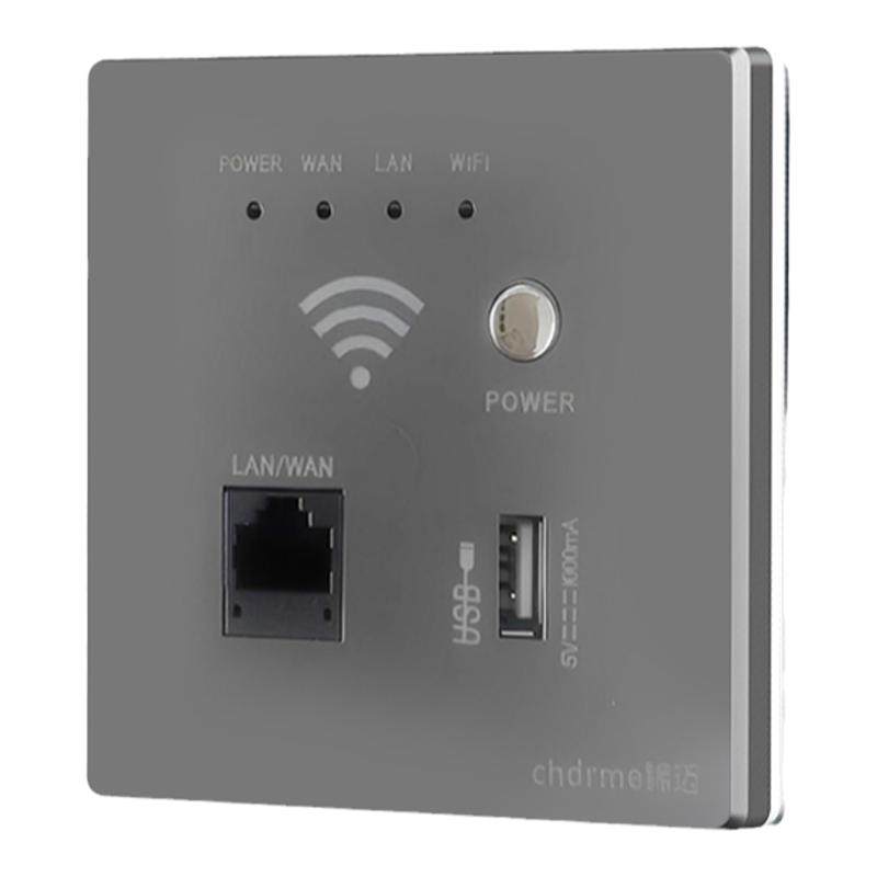 Jinmai Wireless WiFi Gigabit Wall Router Socket Panel Network Cable ...