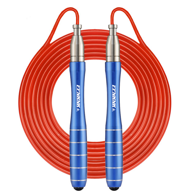 Self-locking thick steel wire skipping rope fitness sports competition ...