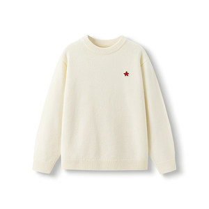 Balabala children's clothing children's sweater boys and girls 2025 new autumn and winter baby pullover sweater knitted base