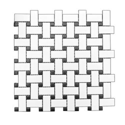 Made a network with matte anti-slip floor tiles mosaic