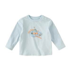 
David Bella children's T-shirt 2026 new spring boys cartoon long-sleeved bottoming shirt baby pullover