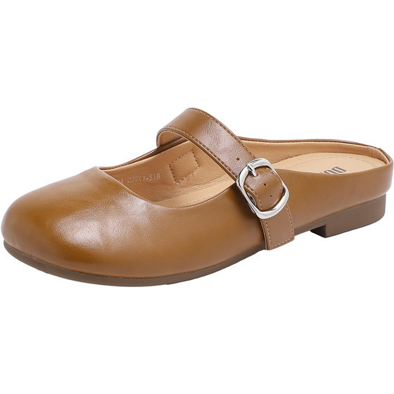 
Dadong Birkenstocks Women's Shoes 2026 Autumn New French Retro Mary Jane Shoes Flat Single Shoes with Skirts Women's Shoes