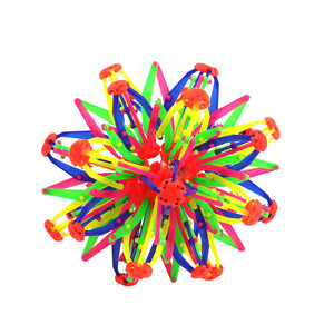 Children's telescopic ball variable magic ball deformation shrinking flower ball throw ball elastic ball baby outdoor ball toys