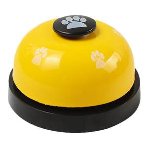 
Cats and dogs ringer pet training educational toys dog barking buttons to start meals and give out meal bells quiz bells